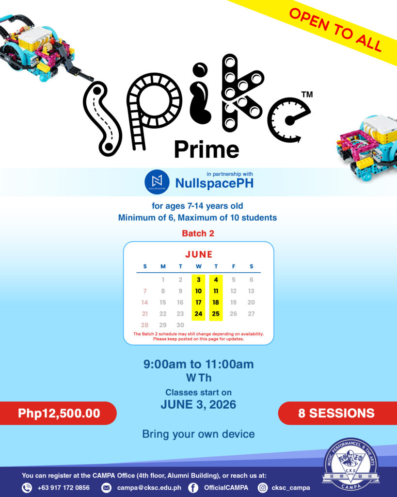 Spike Prime Robotics Class
